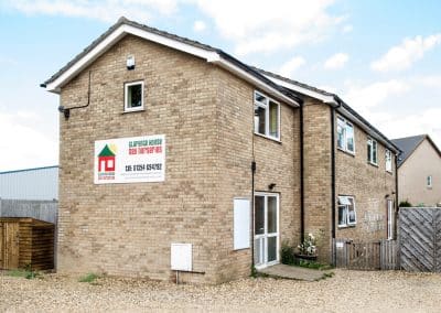 Clarence House Chatteris Nursery, outside of the building