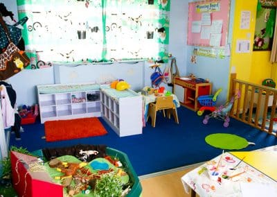 Clarence House Chatteris Nursery, preschool room with different activities and materials