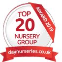 Daynurseries.co.uk website awared Clarence House Nurseries top 20 award in 2019