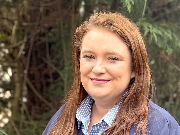 Danielle Waller, manager in Clarence House Papworth nursery